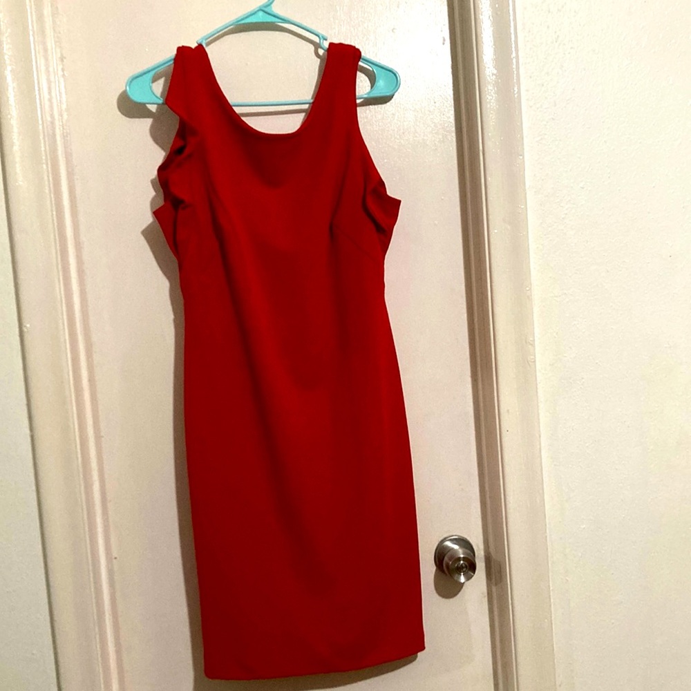 Red dress